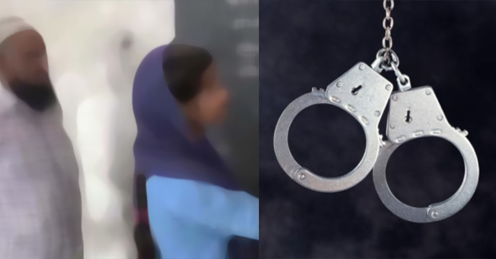 madrasa teacher was arrested for speaking sexually to a student