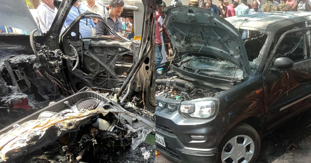car fire in kannur latest update