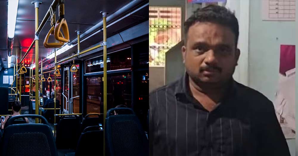 Attempt to molest young woman in bus
